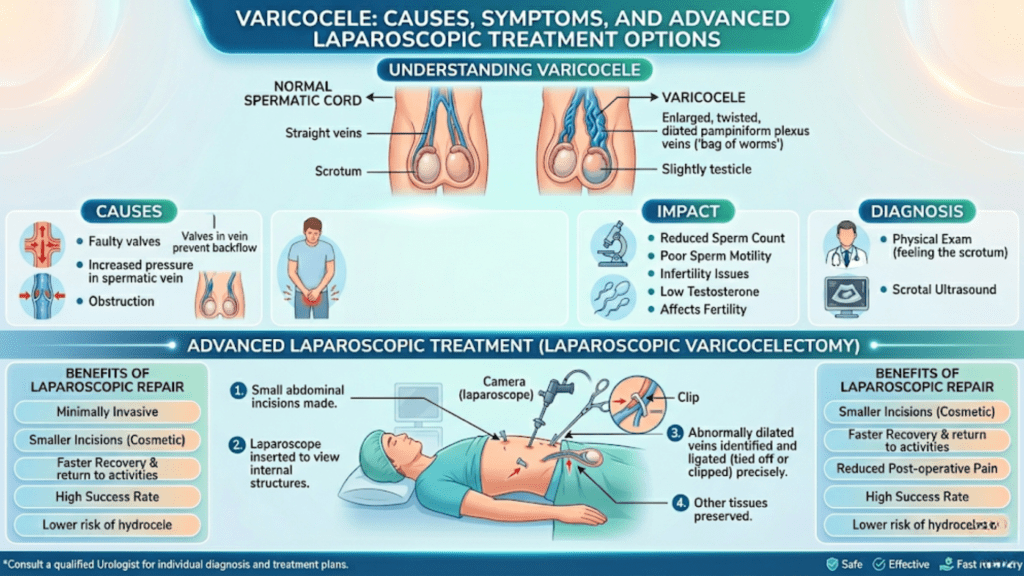 Varicocele treatment in Delhi